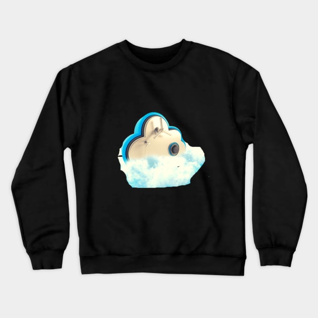 Cloud Storage Crewneck Sweatshirt by Flower Queen